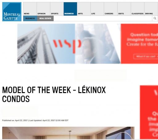 Montreal Gazette Article